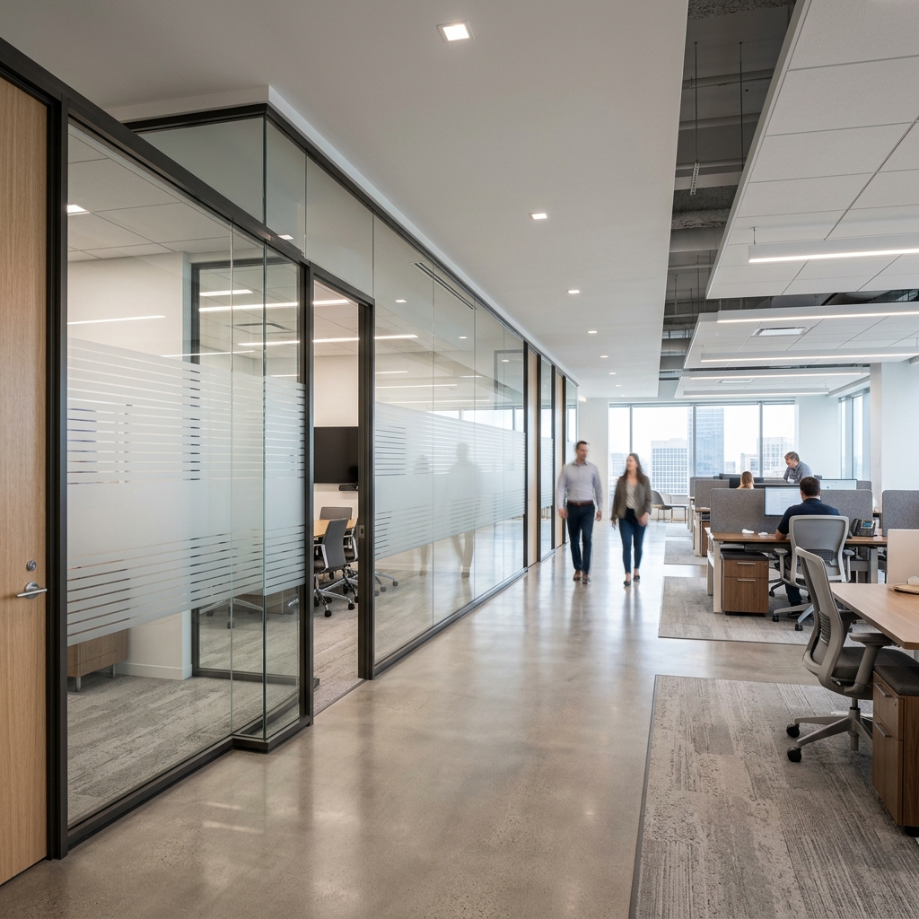 Instalación de Papel Frosted